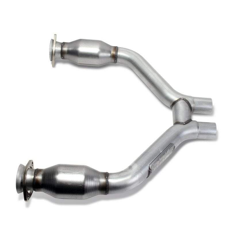 BBK 2015-16 Mustang V6 Short Mid H Pipe With Converters (To Be Used With 1642 Series Headers) H Pipes BBK