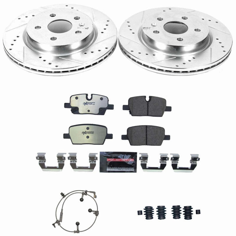 Power Stop 20-21 Cadillac CT5 Rear Z36 Truck & Tow Brake Kit Brake Kits - Performance D&S PowerStop