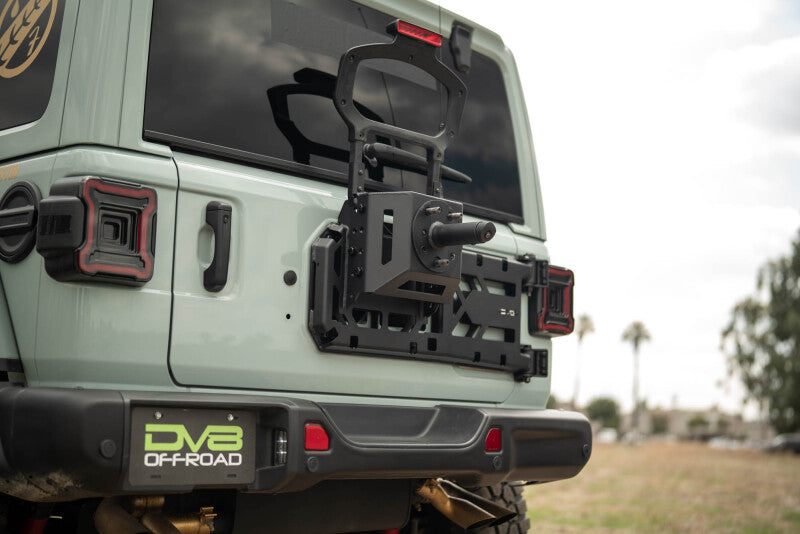 DV8 Offroad 18-25 Jeep Wrangler JL Spare Tire Carrier Chase Racks DV8 Offroad