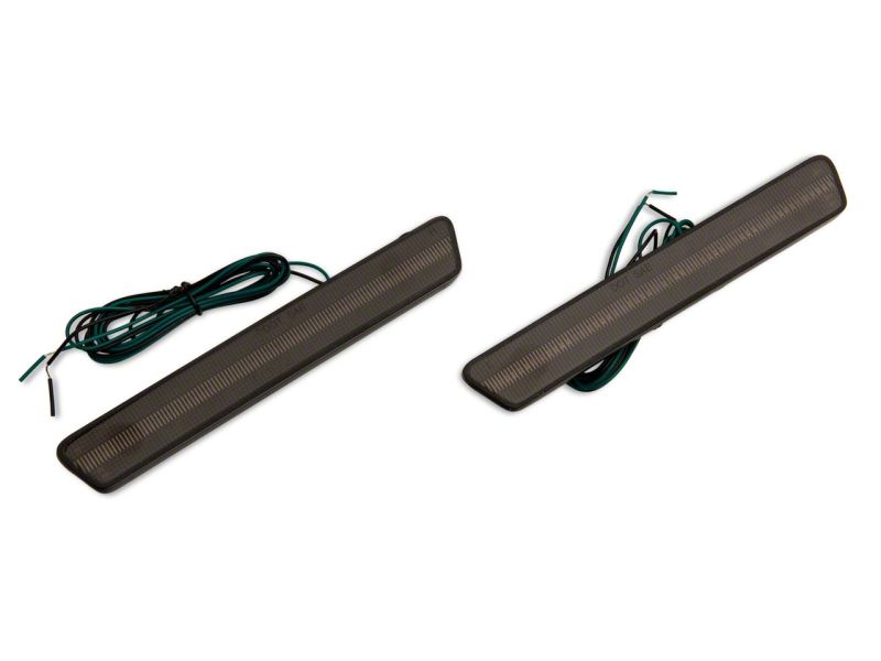 Raxiom 99-04 Ford Mustang Axial Series LED Rear Side Marker Lights- Smoked Sidemarkers & Indicators Raxiom