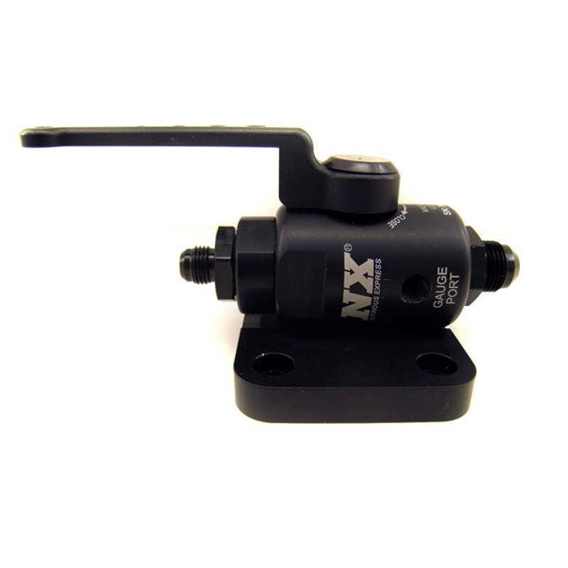 Nitrous Express Remote Shutoff Nitrous Valve Female 8AN Oring Inlet and Outlet Nitrous Shutoff Valves Nitrous Express