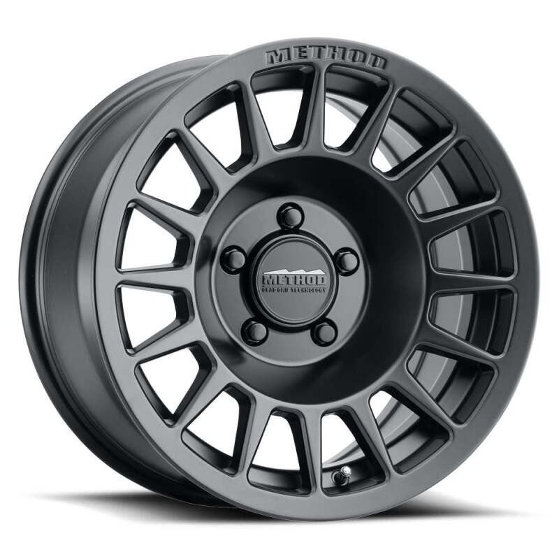 Method MR707 Bead Grip 18x8.5 / +38mm Offset / 5x120 BP / 64.25mm CB / 6.2in BS Matte Black Wheel Wheels - Cast Method Wheels
