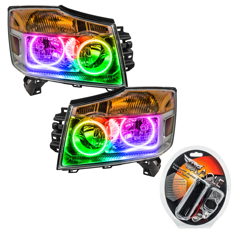 Oracle 08-15 Nissan Armada SMD HL - ColorSHIFT Headlights ORACLE Lighting
