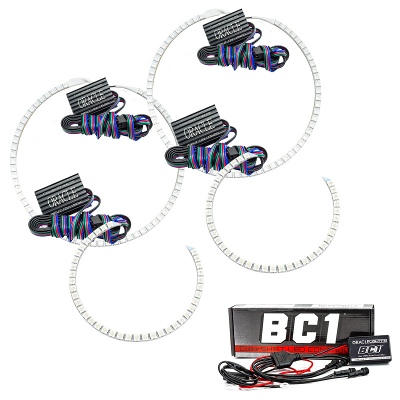 Oracle Toyota Tundra 07-13 Halo Kit - ColorSHIFT w/ BC1 Controller Headlights ORACLE Lighting