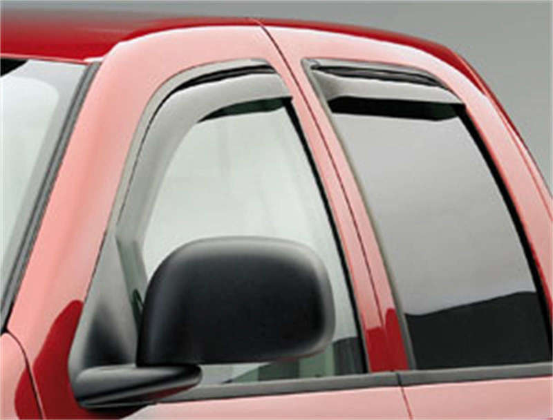 EGR 02-08 Dodge F/S Pickup Quad Cab New Body In-Channel Window Visors - Set of 4 (572451) Wind Deflectors EGR