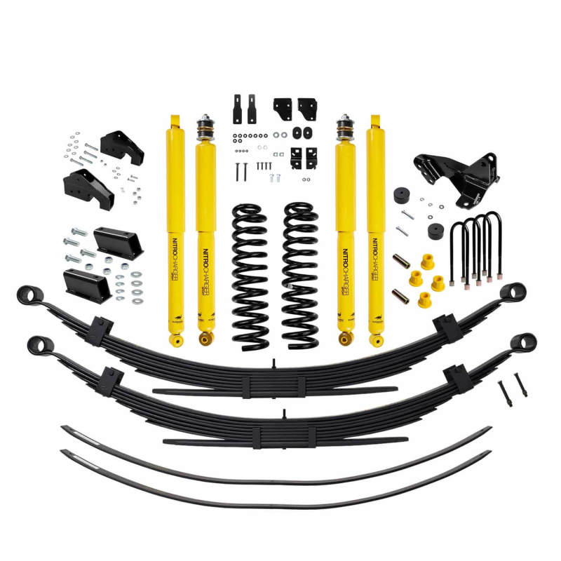 ARB OME 4in Lift Kit F250/350 2011+ Leaf Springs & Accessories Old Man Emu