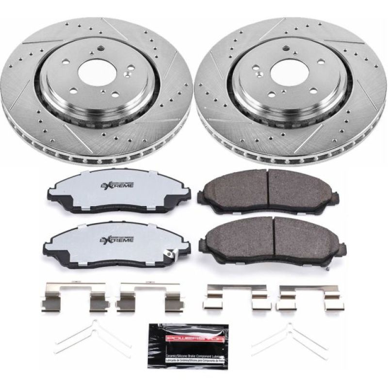 Power Stop 14-16 Acura MDX Front Z36 Truck & Tow Brake Kit Brake Kits - Performance D&S PowerStop