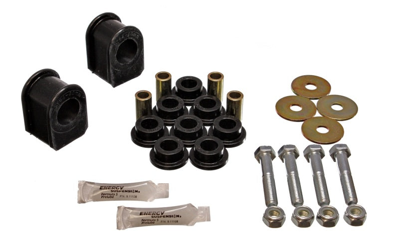 Energy Suspension 99-04 Ford F-250 4WD Black 30mm Rear Sway Bar Bushing Set Bushing Kits Energy Suspension