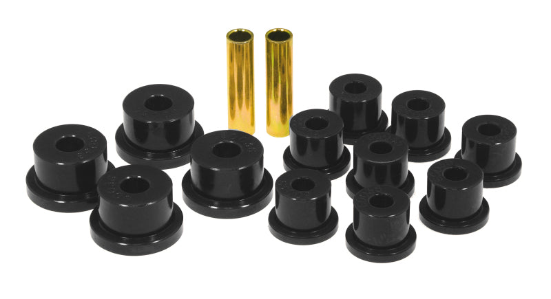 Prothane 85-88 Suzuki Samurai Spring & Shackle Bushings (OEM Shackles) - Black Bushing Kits Prothane
