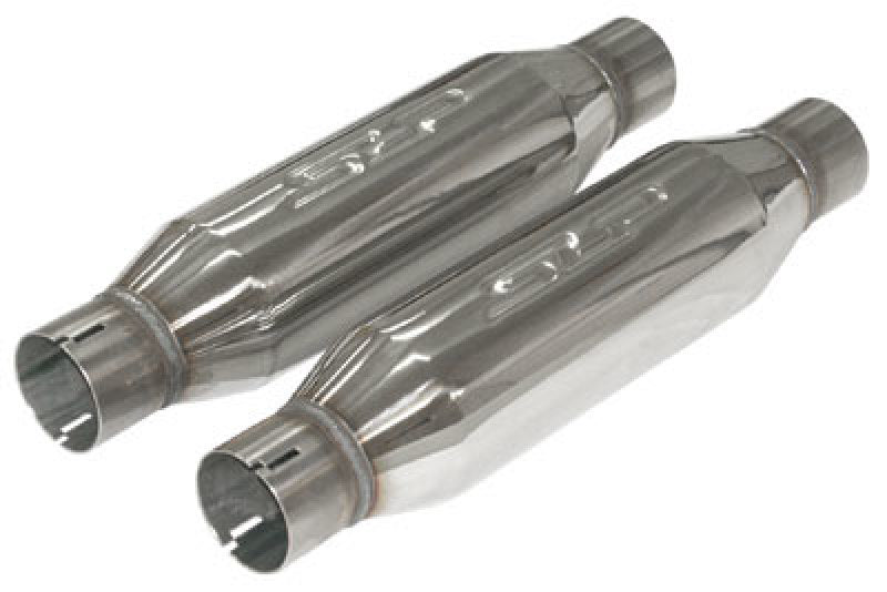 SLP Exhaust LoudMouth 2.5in Inlet / Outlet Bullet-Type Resonator Resonators SLP