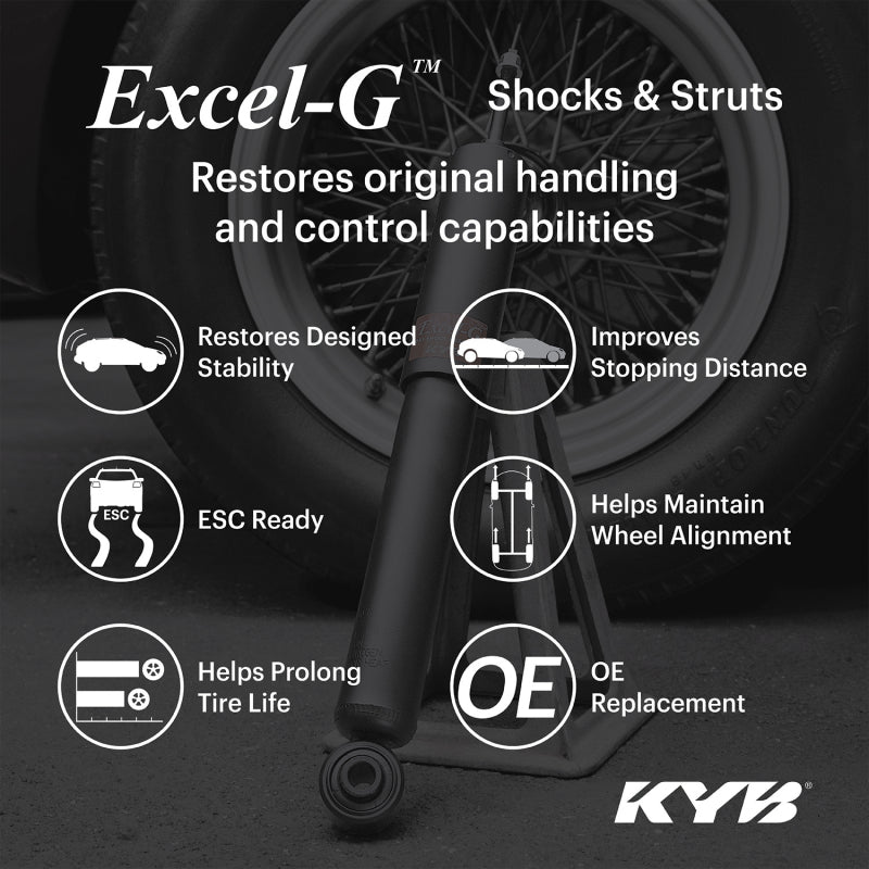 KYB 14-19 Mercedes-Benz CLA250 (Exc. Sport Package & Elect. Susp.) Excel-G Gas Strut - Front Left Shocks and Struts KYB