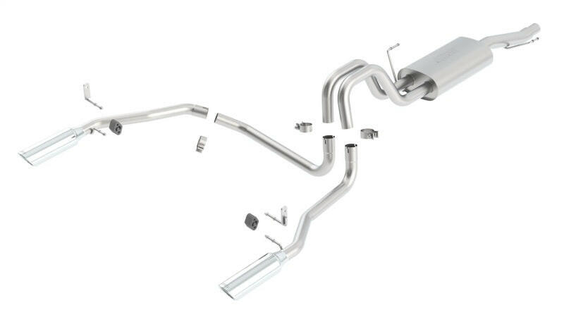 Borla 05-08 Ford F-150 66in/78in Bed 4dr SS Catback Exhaust Catback Borla