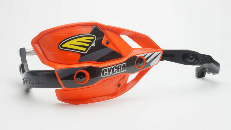Cycra Probend Ultra w/HCM Clamp 1-1/8 in. - Orange Hand Guards Cycra