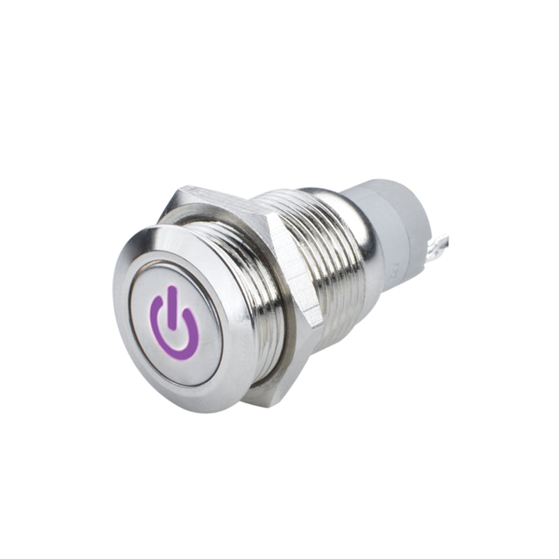 Oracle Power Symbol On/Off Flush Mount LED Switch - UV/Purple Light Accessories and Wiring ORACLE Lighting