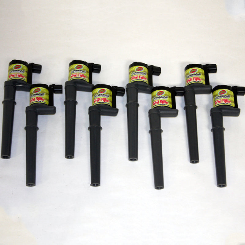 Granatelli 99-14 Ford 4.6L/5.4L 4V OEM Coil Packs - Black (Set of 8) Ignition Coils Granatelli Motor Sports