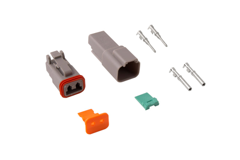 Diode Dynamics Deutsch Connector Kit 2-Pin 16-22 Gauge Light Accessories and Wiring Diode Dynamics