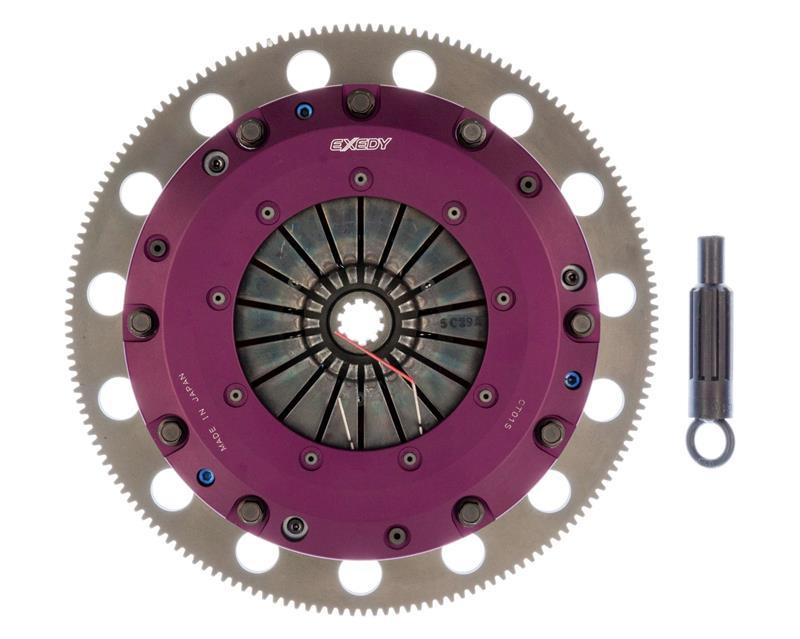 Exedy 96-10 Ford Mustang 4.6L Cerametallic Hyper Twin Clutch 10 Teeth 6 Bolt Clutch Kits - Multi Exedy