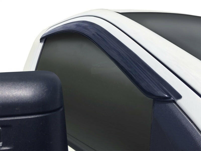 AVS 20-21 GM Silverado/Sierra 2500/3500HD Standard Cab Ventvisor Window Deflectors 2pc - Smoke Wind Deflectors AVS