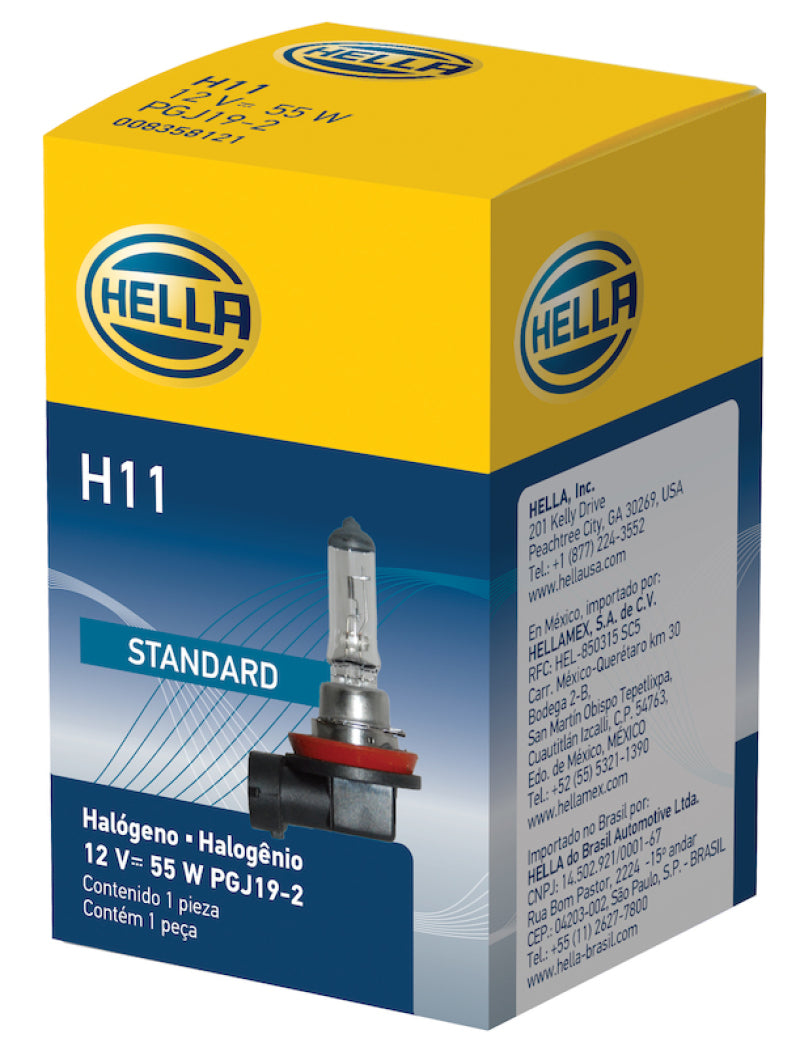 Hella Bulb H11 12V 55W Pgj192 T4 Bulbs Hella