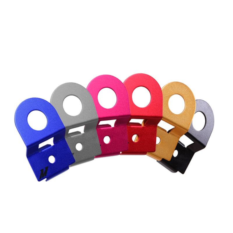 Mishimoto 08+ Subaru Impreza WRX/STI Aluminum Radiator Stay - Anodized Red Radiator Stays Mishimoto