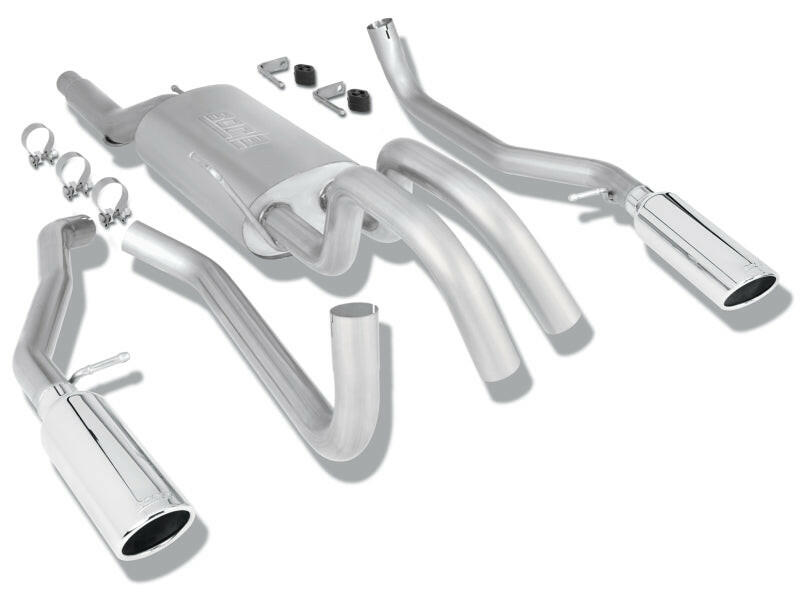 Borla 09 Ford F-150 Stainless Steel Touring Style Catback Exhaust Catback Borla