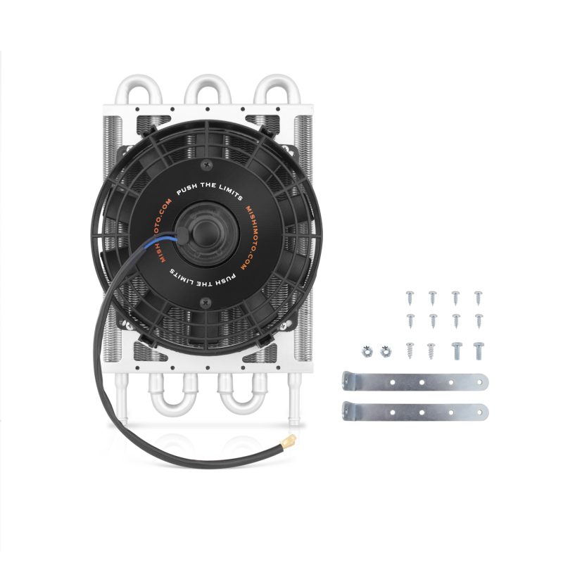 Mishimoto Heavy Duty Transmission Cooler w/ Electric Fan Oil Coolers Mishimoto