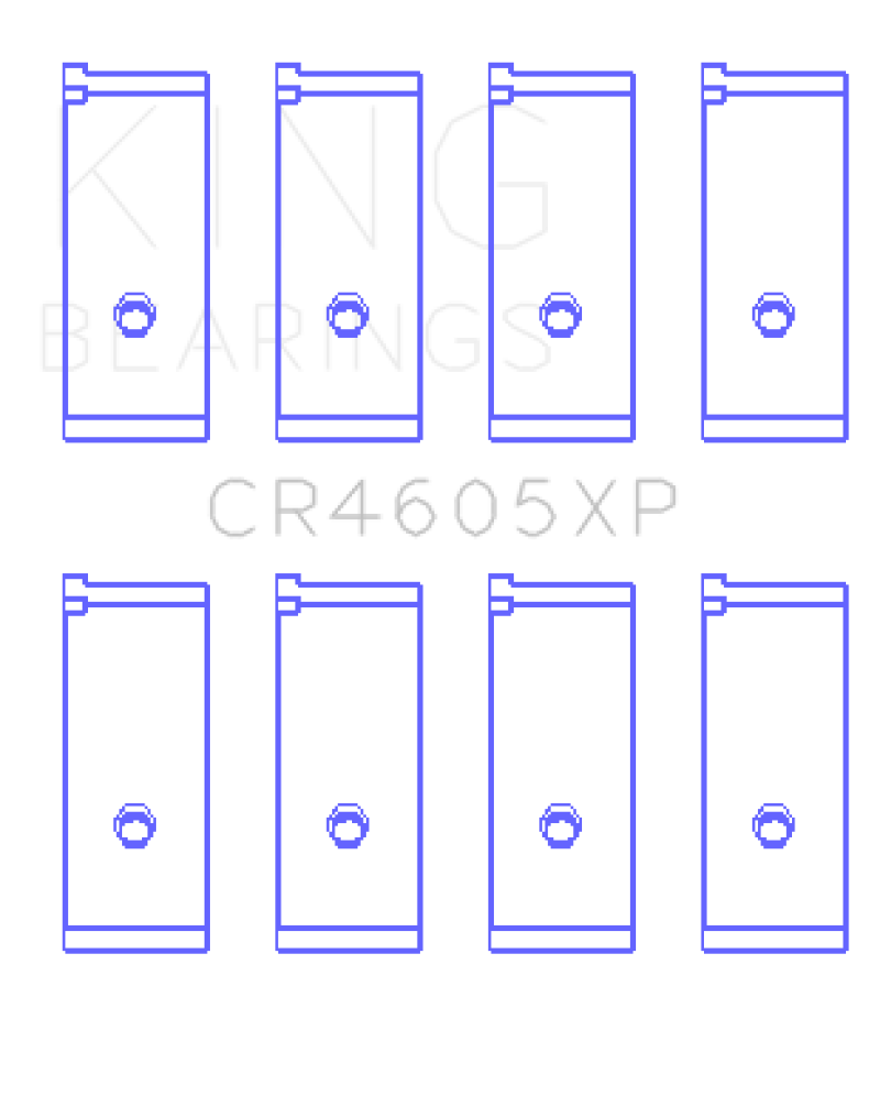 King Engine Bearings Suzuki G13A/G13B (Size STD) Performance Rod Bearing Set Bearings King Engine Bearings