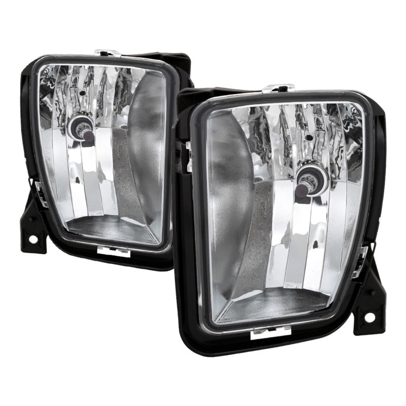 Spyder 13-18 Dodge Ram 1500 OEM Style Fog Lights w/Universal Switch- Clear (FL-DR13-SW-C) Fog Lights SPYDER