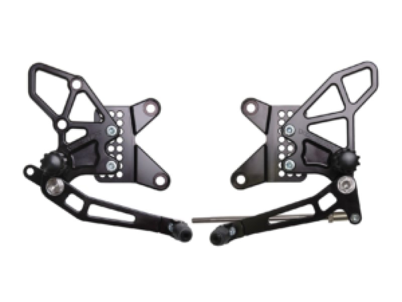 Vortex Racing 13-18 Kawasaki ZX636 Ninja ZX-6R Rear Set- Black Bike Stands Vortex Racing