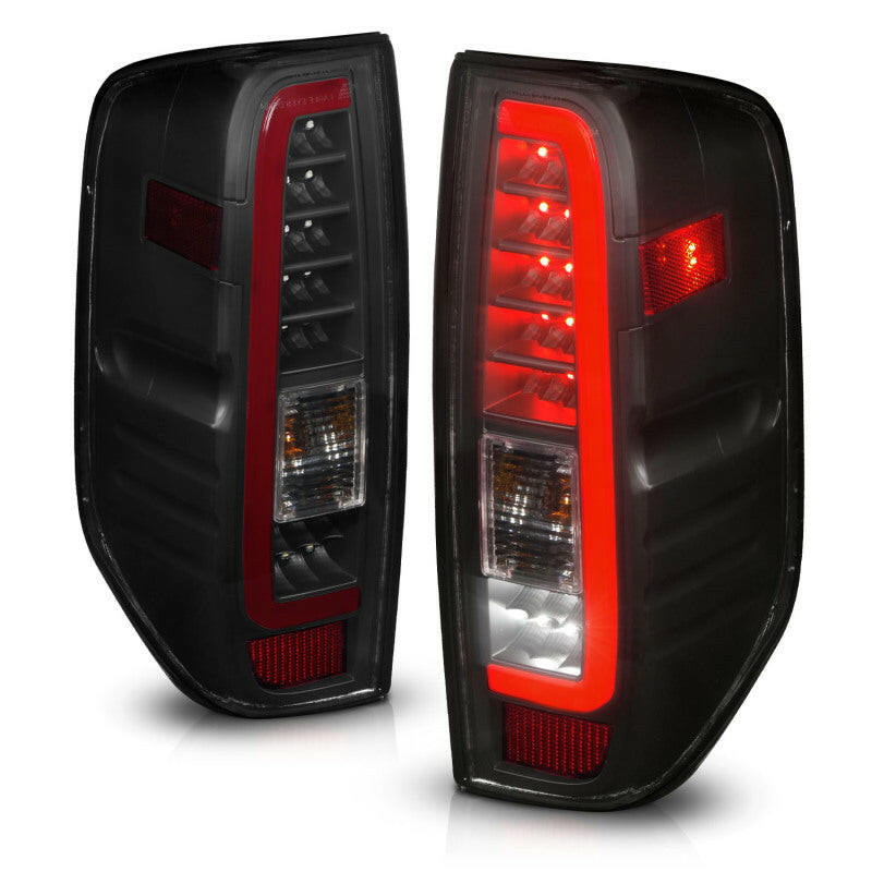 ANZO 2005-2021 Nissan Frontier LED Taillights Black Housing/Smoke Lens Tail Lights ANZO