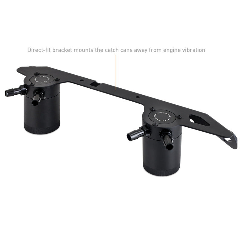 Mishimoto 2023+ Ford Bronco 2.7L Baffled Oil Catch Can System Oil Catch Cans Mishimoto