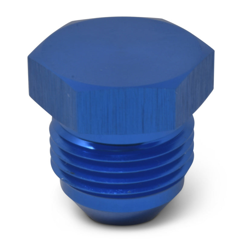 Russell Performance -6 AN Flare Plug (Blue) Fittings Russell