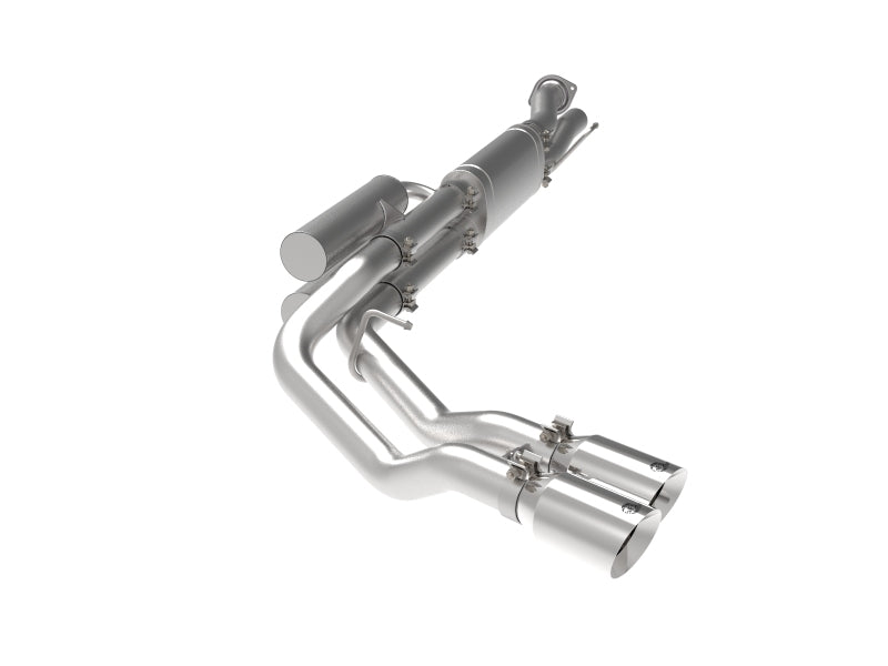 aFe Rebel Series 3in 409 SS Cat-Back Exhaust w/ Polish Tips 17-20 Ford F-250 V8 6.2L Catback aFe