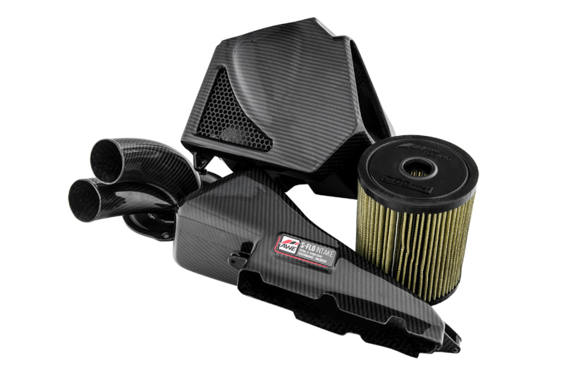 AWE Tuning Audi C7 RS6 / RS7 4.0T S-FLO Carbon Intake V2 Cold Air Intakes AWE Tuning