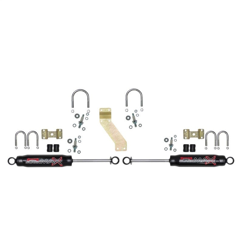 Skyjacker 76-77 Ford F150 Black MAX Dual Stabilizer Kit w/Black Cylinders Alignment Kits Skyjacker