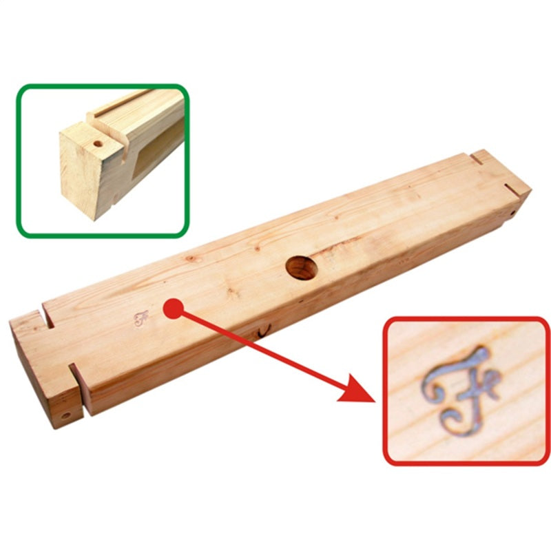 Omix Front Bumper Wood Filler 41-45 Ford GPW Bumpers - Steel OMIX