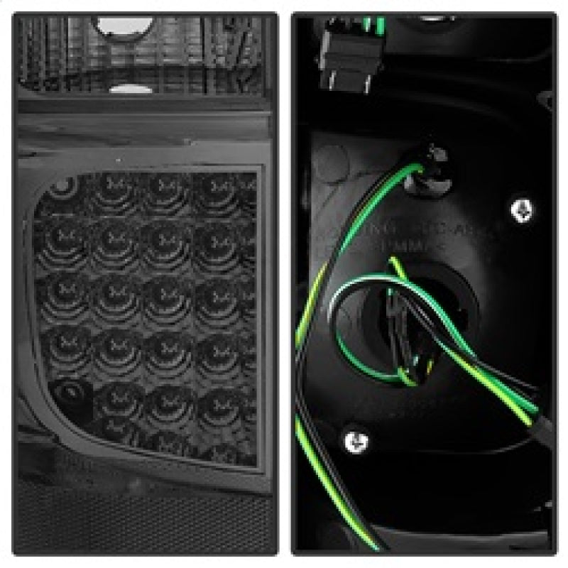 xTune Chevy Suburban/GMC Yukon/Yukon Denali 07-14 LED Tail Lights Smoked ALT-JH-CSUB07-LED-G2-SM Tail Lights SPYDER