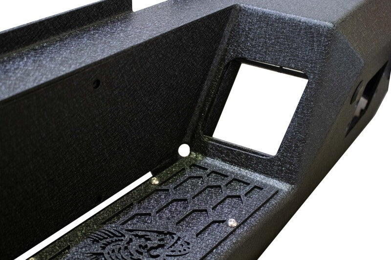 Fishbone Offroad 2009+ Ram 1500 Classic Anglerfish Rear Bumper - Black Texture Bumpers - Steel Fishbone Offroad