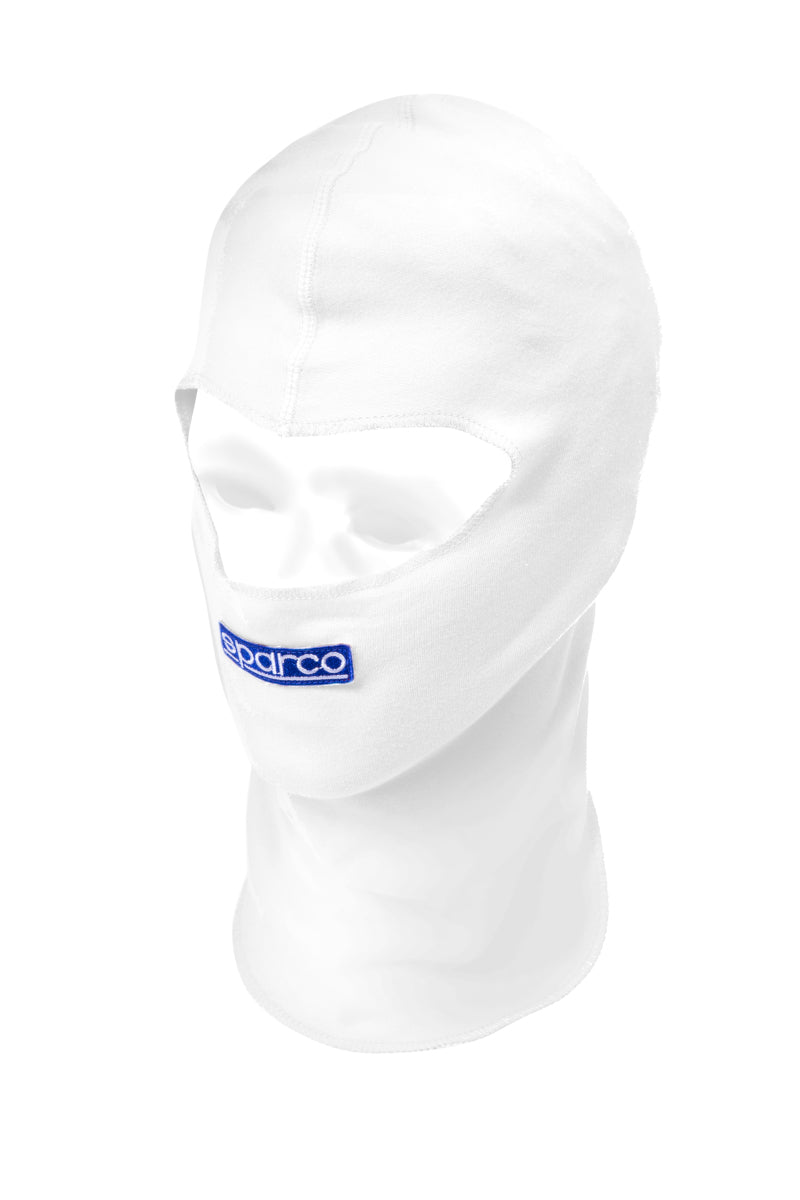 Sparco Head Hood 100 Percent Cotton White Helmets and Accessories SPARCO