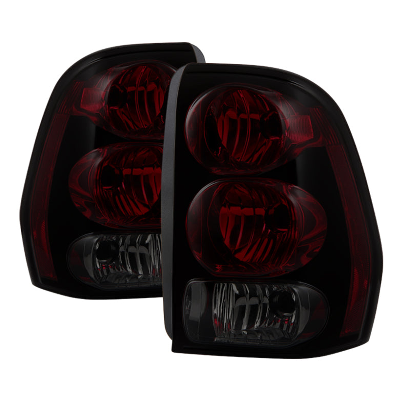 xTune Chevy Trailblazer 02-09 w/ Circuit Board Model Tail Lights Red Smoked ALT-JH-CTB02-OE-RSM Tail Lights SPYDER