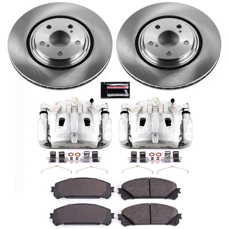 Power Stop 15-17 Lexus NX200t Front Autospecialty Brake Kit w/Calipers Brake Kits - OE PowerStop