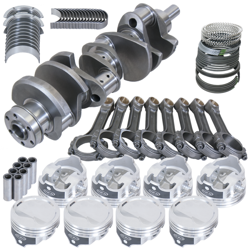 Eagle Ford 351W 4.000in Crank 6.200in H-Beam -15.8cc 4.000in Pistons Rotating Assembly Rotating Assemblies Eagle