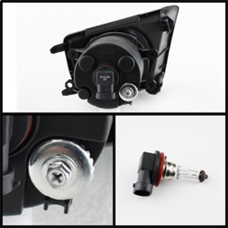 Spyder Toyota Tacoma 2012-2015 OEM Fog Lights W/Switch Clear FL-CL-TTA2012-C Fog Lights SPYDER