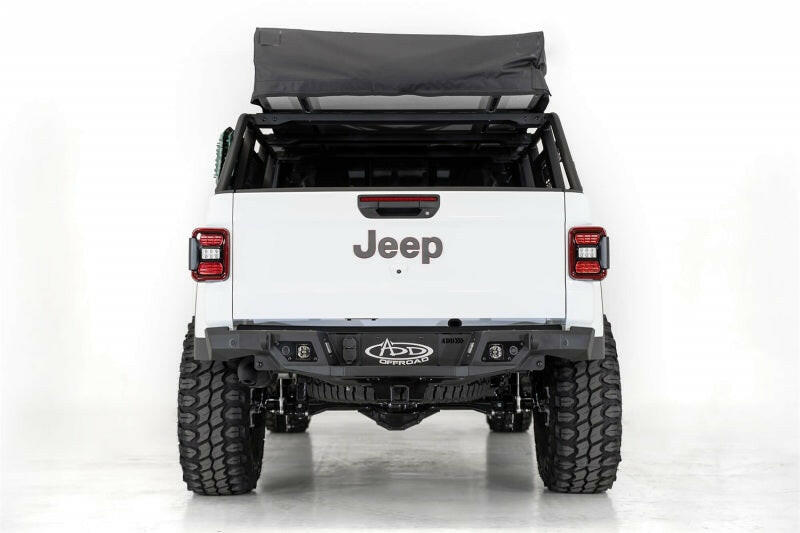 Addictive Desert Designs 2020 Jeep Gladiator JT Stealth Fighter Rear Bumper Bumpers - Steel Addictive Desert Designs