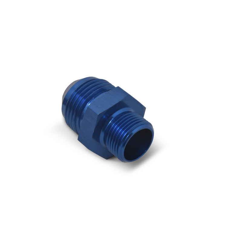 Russell Performance -6 AN Flare to 12mm x 1.5 Metric Thread Adapter (Blue) Fittings Russell