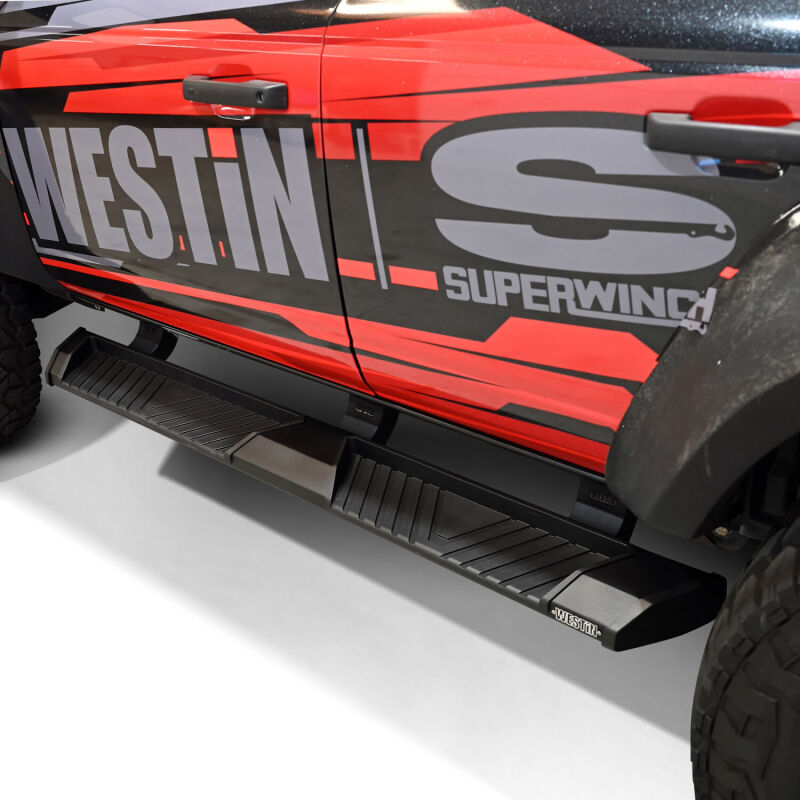Westin 21-25 Ford Bronco 4dr (Excl. Bronco Sport) AT6 Running Boards - Black Running Boards Westin