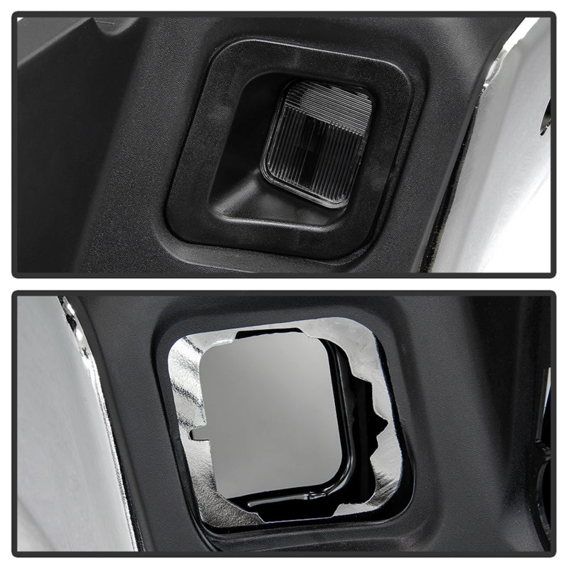 xTune 09-18 Dodge Ram 1500 w/Parking Sensor OEM Style Steel Rear Bumper - Chrome RB-DR09-SET-WS-C Bumpers - Steel SPYDER