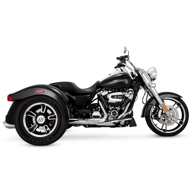 Vance & Hines Harley-Davidson 17-22 Trike / Freewheeler Twin Slash Slip-On Exhaust Motorcycle Slip-On Vance and Hines