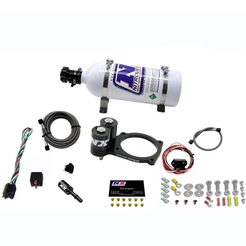 Nitrous Express Dodge Hellcat/Demon Nitrous Plate Kit w/5lb Bottle Nitrous Systems Nitrous Express