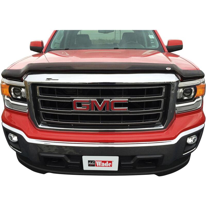 Westin 2014-2017 GMC Sierra 1500 Wade Platinum Bug Shield - Smoke Stone/Bug Deflectors Westin